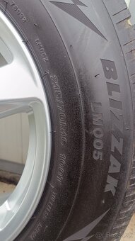 Sada elektrónov KIA 6,5Jx16H2 s pneu Bridgestone 215/70 R16 - 13