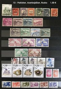 poštové známky - svet mix - 13
