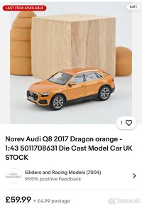 Model auta Audi Q8 2017 (Dragon Orange) - 13