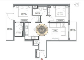 Apartmány Dubaj, 330 Riverside Crescent - Sobha Hartland II - 13