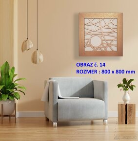 3D Obraz – Ornament na stenu - 13