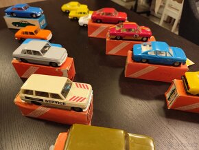 Staré hračky - autíčka škoda, Wartburg PlasticArt ne ITES - 13