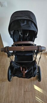 Cybex Priam 2021 - kombinovaný kočík 3v1 black deep - 13