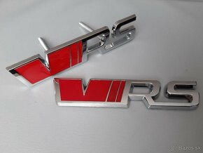 SKODA VRS LOGO RS NAPIS ZNAK RS - 13