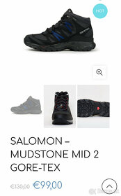 Nová outdoorová obuv Salomon MUDSTONE MID 2 GTX - 13