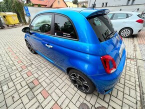 Predam krásny Fiat 500 Sport 2020 v nádhernej modrej farbe. - 13