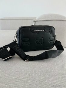 Crossbody kabelka Karl Lagerfeld čierna - 13