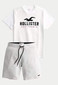 HOLLISTER: kraťasy + tričko veľ. S - M - 13