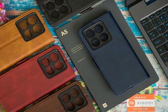 Zatváracie puzdro s bočným pásikom pre Xiaomi, Redmi a Poco - 13