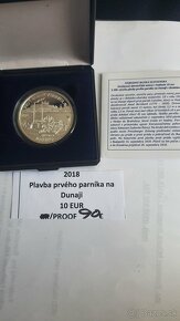 Slovenske strieborne proof mince 10 a 20 Euro - 13