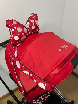 Poťah Cybex Priam 4.0 petticoat red by Jeremy Scott - 13