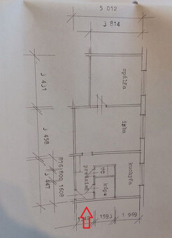 2izb, Bodvianska, 50m2, p.3/3, zariadený, čiastočná rekonštr - 13