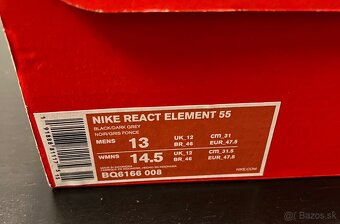 Nové Nike Sneakersy React 47,5 - 13