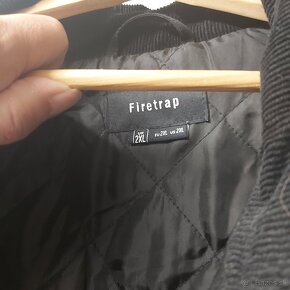 Bunda čierna zn. Firetrap XXL podšitá zimná - 13