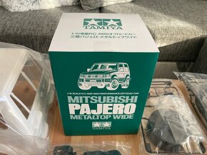 RARITA Neposkladaný Tamiya Mitsubishi Pajero 1/10 - 13