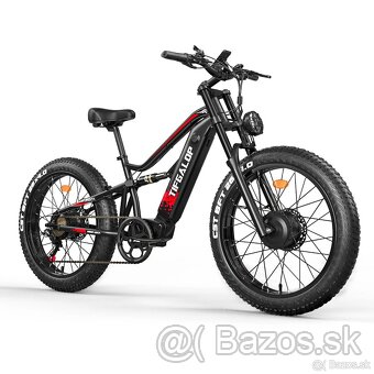 Výkonný ebike Tifgalop 2x750W,21Ah,65km/h,100km,36kg,nový - 13