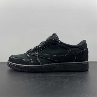 NIKE AIR JORDAN 1 LOW BLACK PHANTOM TS - 13