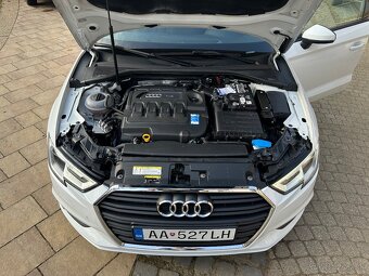 Audi A3 sedan 2017 1,6 tdi 85kW 79tisíc km webasto - 13