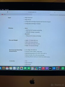 Predám iMac 21,5 2017 1TB disk, 8GB Ram - 13