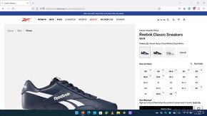 Šľapky Reebok, Tenisky Reebok Classic Sneakers - 13