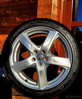 alu R17 5x100 bicolor, orig. Audi A1, pneu 215/40 - 13