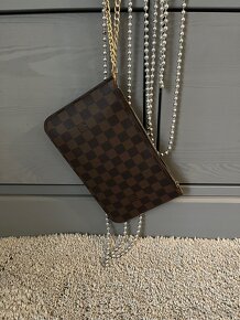 Louis Vuitton originál pochette damier ebene - 13