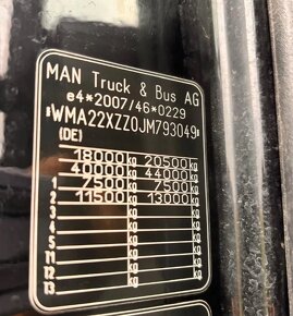 8565 - MAN TGX 18.460 - 4x4 –„H“- Tahač + Hydraulika – EURO - 13