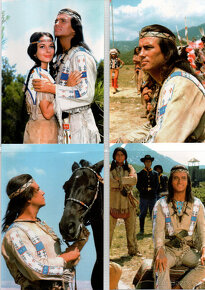 WINNETOU NEMECKE FILMOVE POHLADNICE - 13