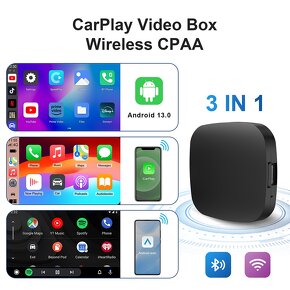 CarAiBOX Bezdrôtový Zrkadlo Android 13.0 CarPlay Ai Box - 13