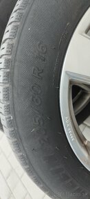 Alu disky + celoročne gumy 205/60 r16 - 13