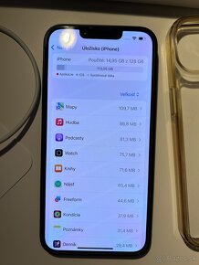 iPhone 14 čierny 128 GB (96% max. kapacita batérie) - 13