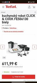 Kuchynský robot Tefal Click & Cook FE506130 - 13