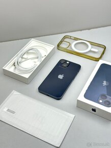 iPhone 13 MINI 128GB MIDNIGHT ORIGINÁL STAV PRÍSLUŠENSTVO - 13