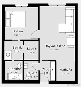 Investičný 2-izbový byt na predaj, Nové Mesto nad Váhom - 13