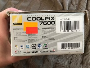 NIKON COOLPIX 7600 este v povodnom baleni aj s obalom gratis - 13