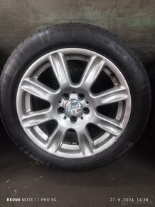 Predám tieto al.disky BBS 5x112 R17 s pneu 225/50 r17 8mm. - 13