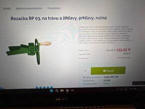 Predám ručnú rezačku na žihľavu, trávu, bylinky, mlynček ... - 13