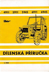 Príručka na Zetor Tatra V3S kombajn Liaz Škoda - 13