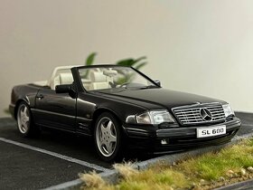 1:18 Mercedes-Benz SL600 V12 (R129) Black - AUTOart - 13