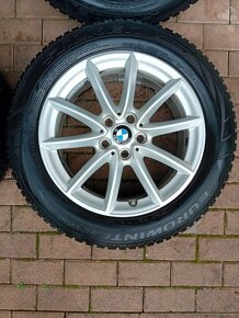 BMW X1 R17.ORIG. SADA NA ZIMU/TPMS/ ZÁNOVNÉ PNEU - 13