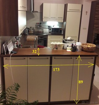 PREDÁM KUCHYNSKÚ LINKU + SPOTREBIČE V CENE . - 13