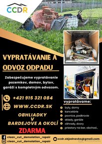 Sťahovanie/Preprava/Vynašanie nábytku/Vypratavanie odpad - 13