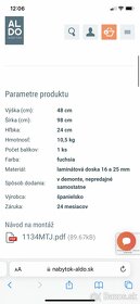 Detská písací izba stôl, stilička, luster, police…. - 13