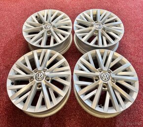 5x112 R16 originál alu disky Volkswagen T-Roc - TOP STAV - 13