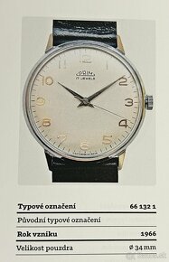 Československé Retro Vintage hodinky PRIM Elegant Chrom 1966 - 13