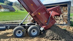 Traktorový náves,Vlek za Traktor,Príves,Vlečka,Dumper 10t - 13