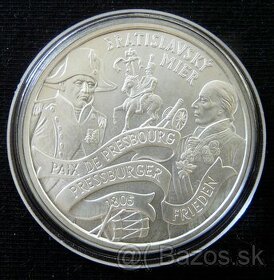 Slovenské strieborné 200 koruny proof, bk - 13