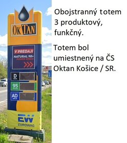 Ukazovatel cien PHM TOTEM - 13