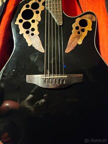 Ovation CE44-5 Celebrity Elite Black Elektroakustická gitara - 13