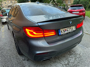 Lipo spoiler kridlo na kufor pre BMW rada 5 G30 F10 F90 - 13